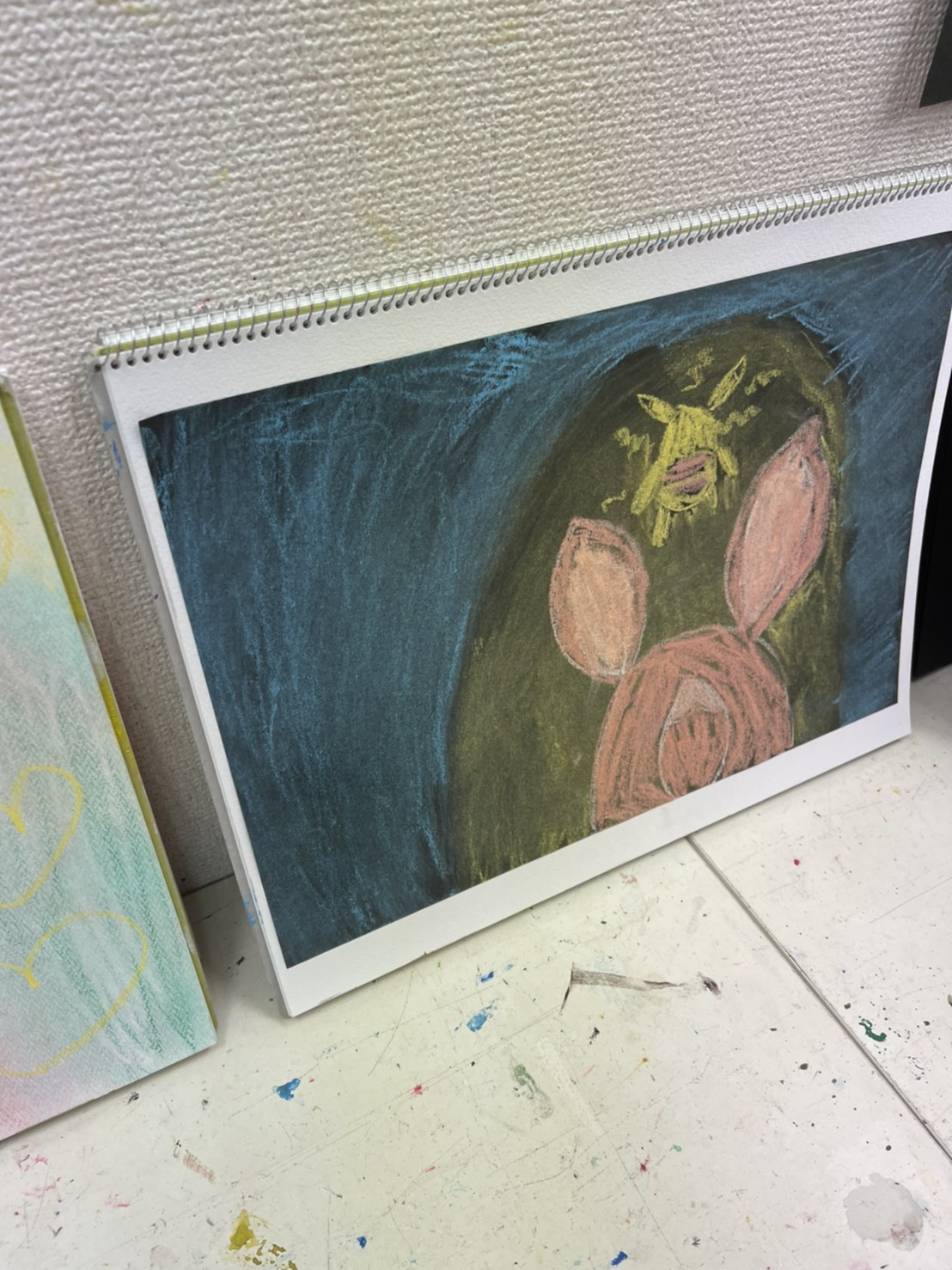 うたくん図工ランド記録 チョーク画 吉祥寺 美容室 ココカラ うたくん図工ランド記録 チョーク画 吉祥寺 美容室 ココカラ